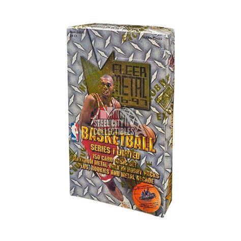 1996-97 fleer metal basketball box|1996/97 Fleer Series 1 Basketball Hobby Box .